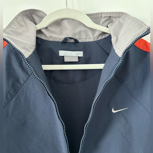 Nike Lining Jacket NWOT Size G Navy/ orange - Picture 8 of 12
